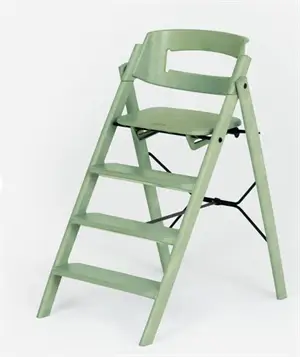 KAOS - Højstol - Recycled plastic - Grøn - sammenklappelig